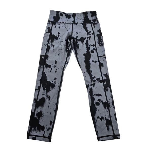 ZYIA Slate Oxidation Soft n Snug Hi-Rise 7/8 Pocket Leggings Size 4 Small EUC - Picture 1 of 10